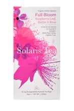 Laden Sie das Bild in den Galerie-Viewer, Solaris.Tea - Full Bloom - Nourish &amp; Energise | Biologisch abbaubare Pyramiden-Teebeutel, 15x2g BIO