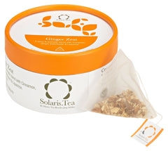 Solaris Ginger Zest Tee Packung, Pyramidenteebeutel 