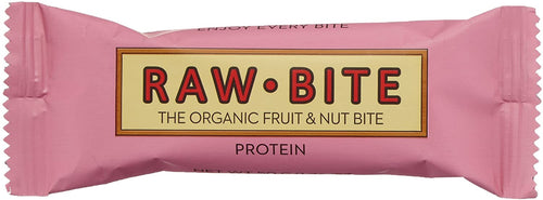 Raw Bite Bio Rohkost Protein Riegel, 12 x 50 g