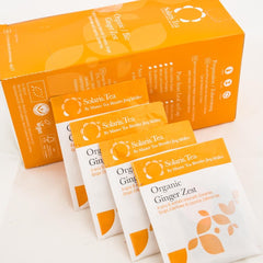 Solaris BIO Ginger Zest Tee 40x2g Packung und 4 Teekuverts